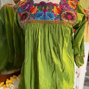 Hand made absolutely stunning embroidered blouse.